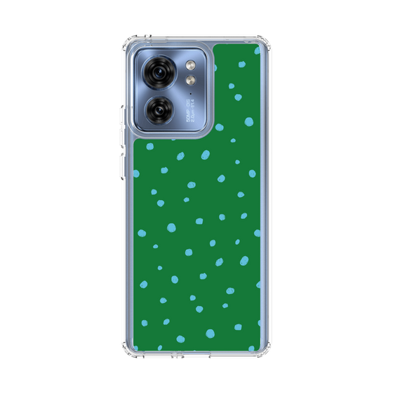 スリムプロテクションケース［ Drawing Dot - Green ］