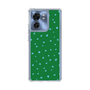 スリムプロテクションケース［ Drawing Dot - Green ］