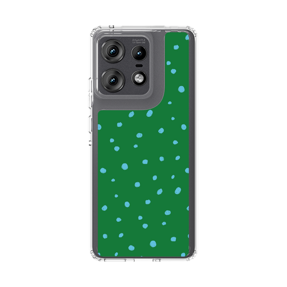 スリムプロテクションケース［ Drawing Dot - Green ］