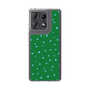 スリムプロテクションケース［ Drawing Dot - Green ］