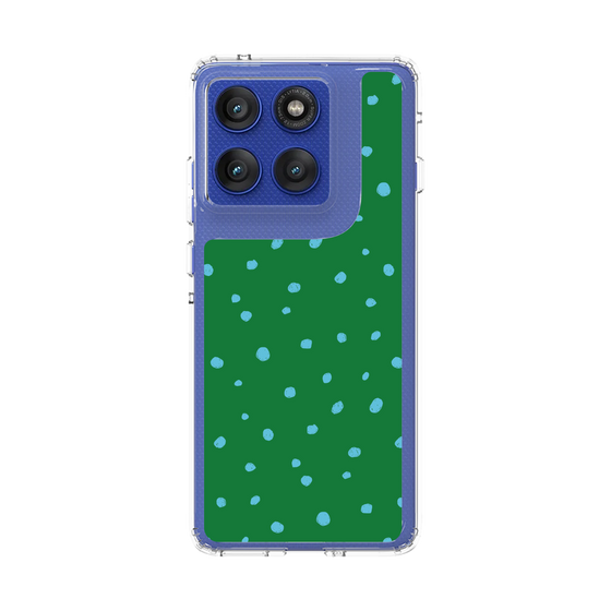 スリムプロテクションケース［ Drawing Dot - Green ］