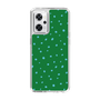 スリムプロテクションケース［ Drawing Dot - Green ］