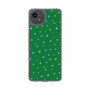 スリムプロテクションケース［ Drawing Dot - Green ］