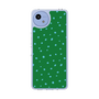 スリムプロテクションケース［ Drawing Dot - Green ］