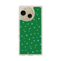 スリムプロテクションケース［ Drawing Dot - Green ］