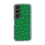 スリムプロテクションケース［ Drawing Dot - Green ］