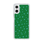 スリムプロテクションケース［ Drawing Dot - Green ］