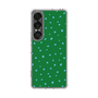 スリムプロテクションケース［ Drawing Dot - Green ］