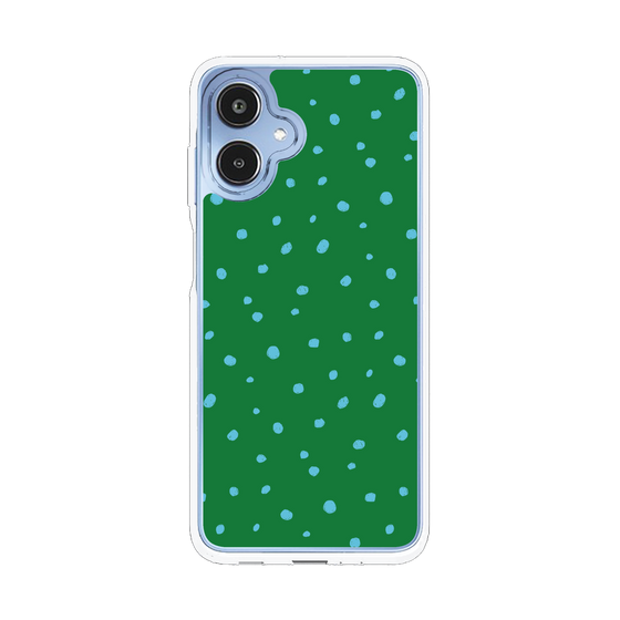 スリムプロテクションケース［ Drawing Dot - Green ］
