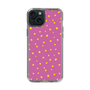 スリムプロテクションケース［ Drawing Dot - Pink ］