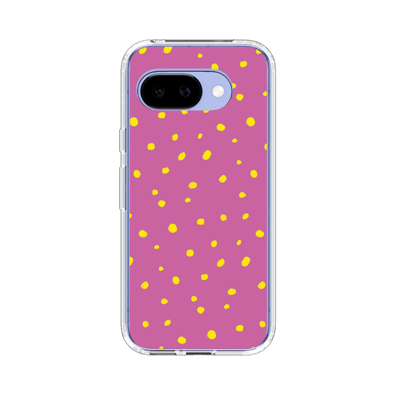 スリムプロテクションケース［ Drawing Dot - Pink ］