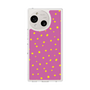 スリムプロテクションケース［ Drawing Dot - Pink ］