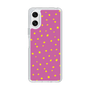 スリムプロテクションケース［ Drawing Dot - Pink ］