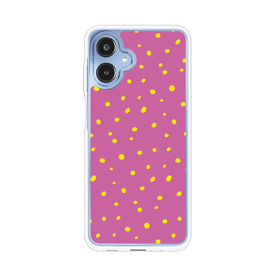 スリムプロテクションケース［ Drawing Dot - Pink ］