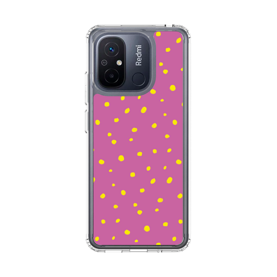 スリムプロテクションケース［ Drawing Dot - Pink ］