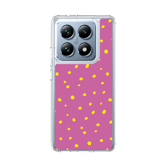 スリムプロテクションケース［ Drawing Dot - Pink ］