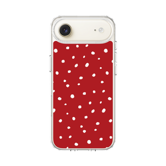 スリムプロテクションケース［ Drawing Dot - Red ］