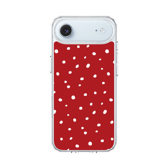 スリムプロテクションケース［ Drawing Dot - Red ］