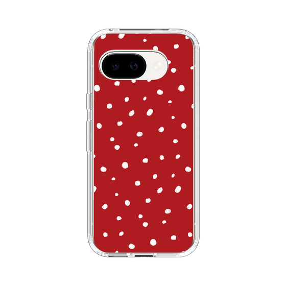 スリムプロテクションケース［ Drawing Dot - Red ］