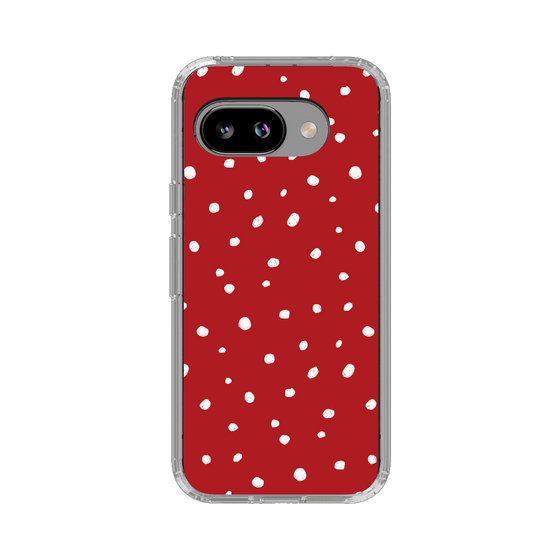 スリムプロテクションケース［ Drawing Dot - Red ］