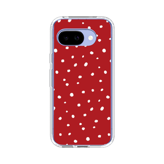 スリムプロテクションケース［ Drawing Dot - Red ］
