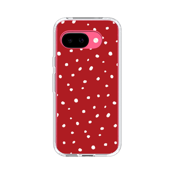 スリムプロテクションケース［ Drawing Dot - Red ］