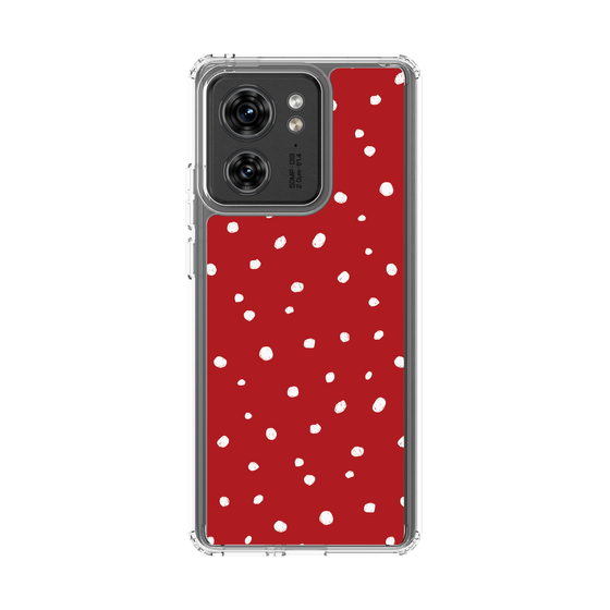 スリムプロテクションケース［ Drawing Dot - Red ］