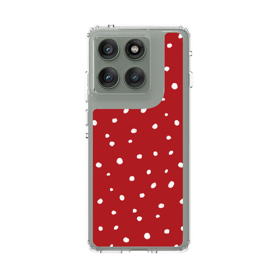 スリムプロテクションケース［ Drawing Dot - Red ］