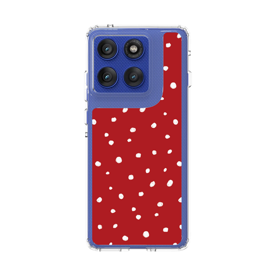 スリムプロテクションケース［ Drawing Dot - Red ］