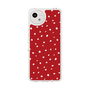 スリムプロテクションケース［ Drawing Dot - Red ］