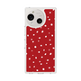 スリムプロテクションケース［ Drawing Dot - Red ］