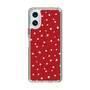 スリムプロテクションケース［ Drawing Dot - Red ］