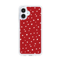 スリムプロテクションケース［ Drawing Dot - Red ］