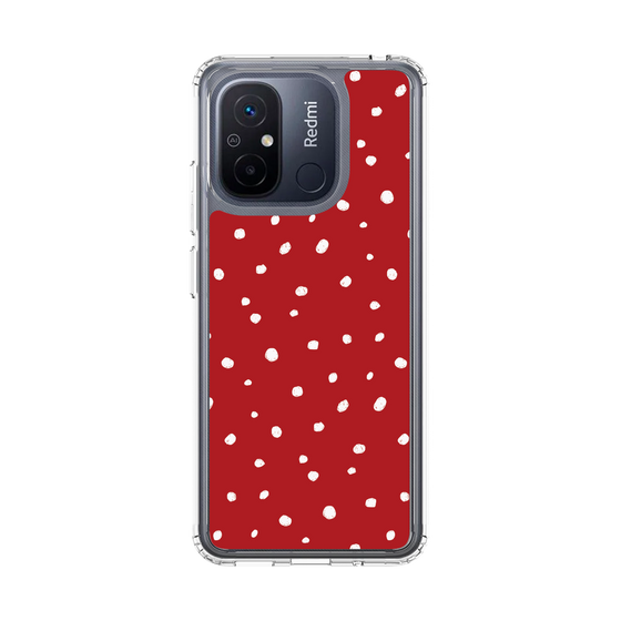 スリムプロテクションケース［ Drawing Dot - Red ］