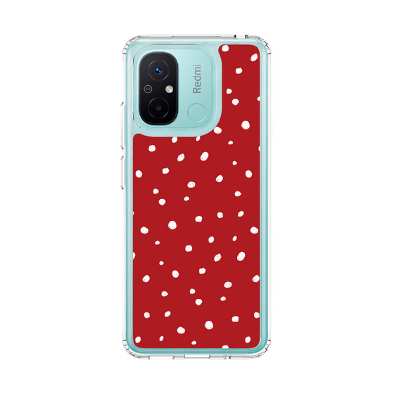 スリムプロテクションケース［ Drawing Dot - Red ］