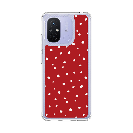 スリムプロテクションケース［ Drawing Dot - Red ］