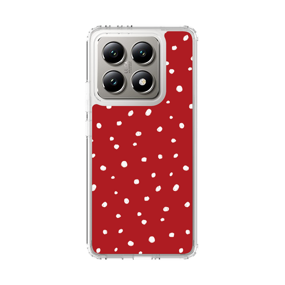 スリムプロテクションケース［ Drawing Dot - Red ］