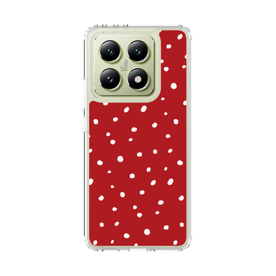 スリムプロテクションケース［ Drawing Dot - Red ］