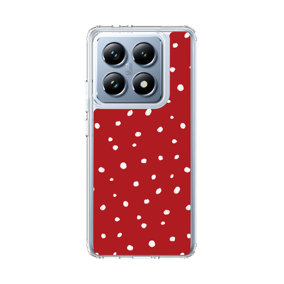 スリムプロテクションケース［ Drawing Dot - Red ］