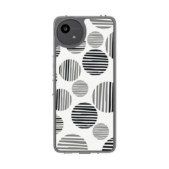 スリムプロテクションケース［ Nordic Dot - Black ］
