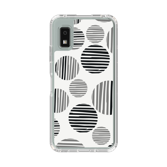 スリムプロテクションケース［ Nordic Dot - Black ］