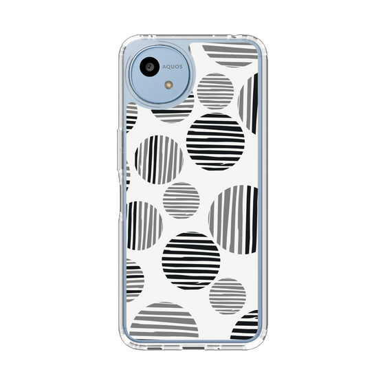 スリムプロテクションケース［ Nordic Dot - Black ］