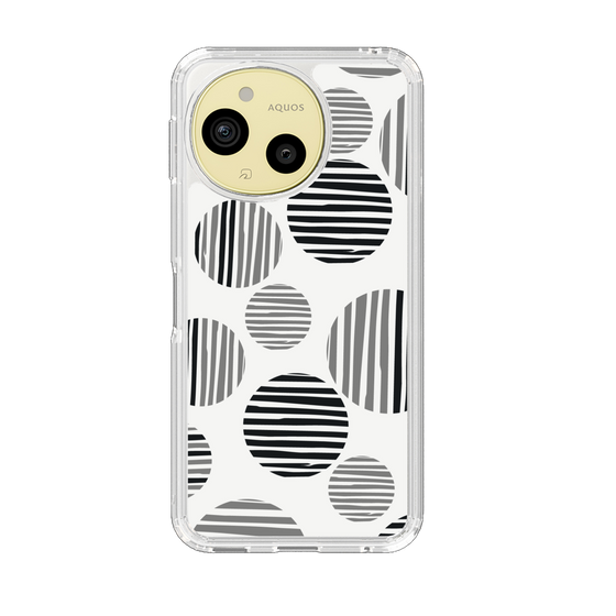 スリムプロテクションケース［ Nordic Dot - Black ］