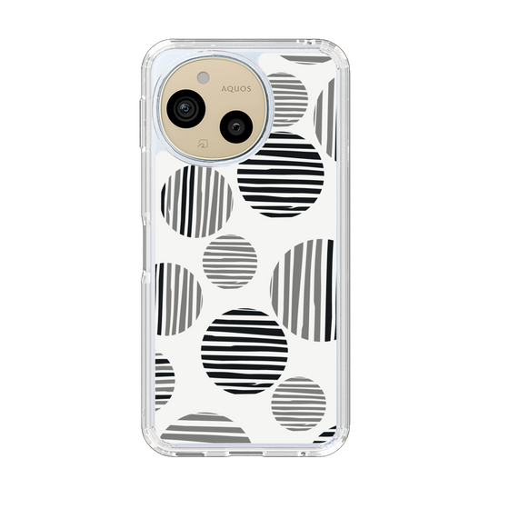 スリムプロテクションケース［ Nordic Dot - Black ］