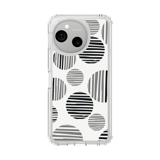 スリムプロテクションケース［ Nordic Dot - Black ］