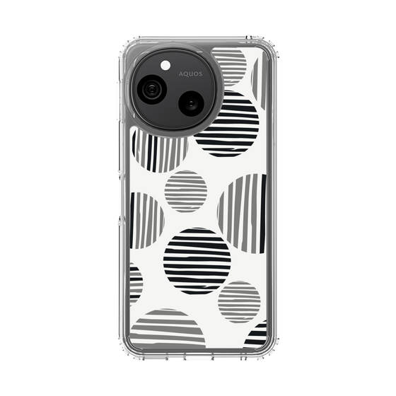 スリムプロテクションケース［ Nordic Dot - Black ］