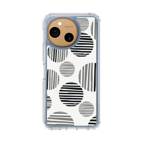 スリムプロテクションケース［ Nordic Dot - Black ］