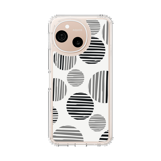 スリムプロテクションケース［ Nordic Dot - Black ］