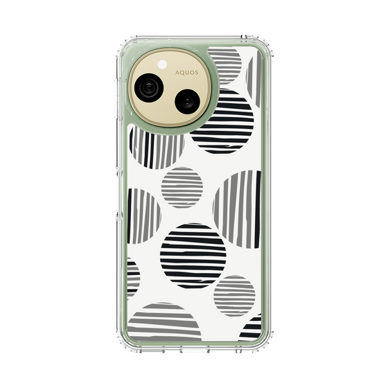 スリムプロテクションケース［ Nordic Dot - Black ］