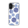スリムプロテクションケース［ Nordic Dot - Blue ］